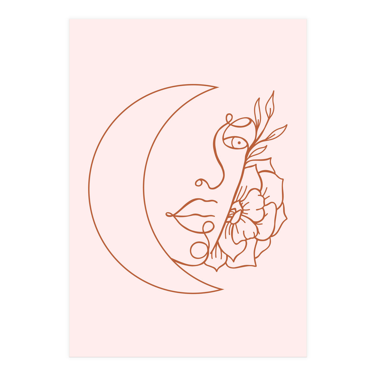The Lonely Moon (Print Only)