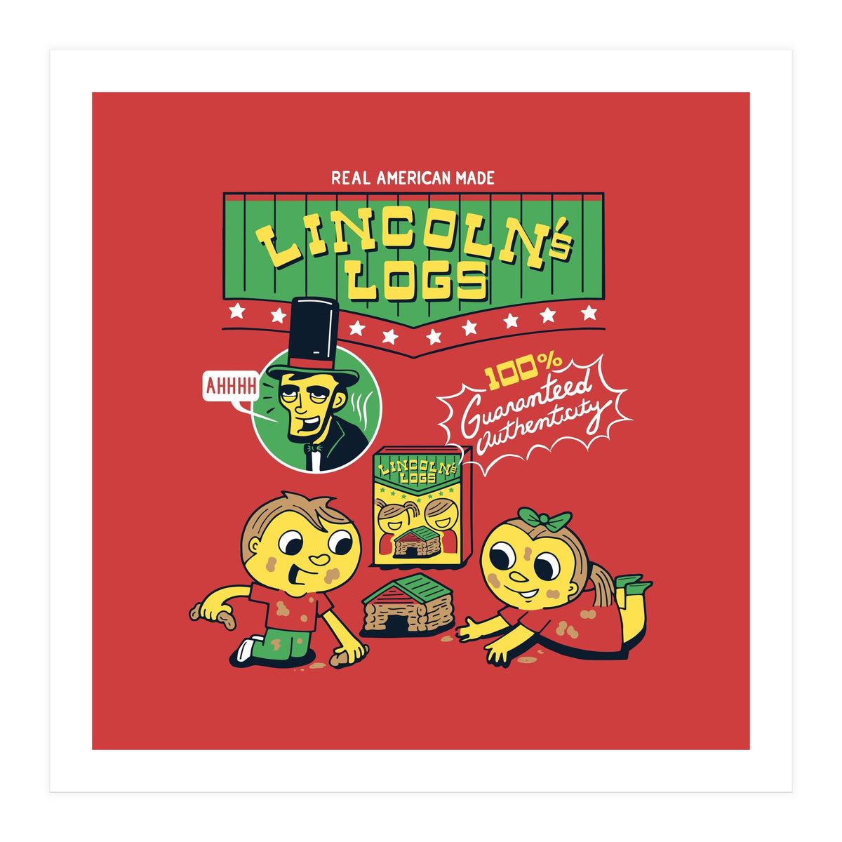 Lincoln Logs (Print Only)