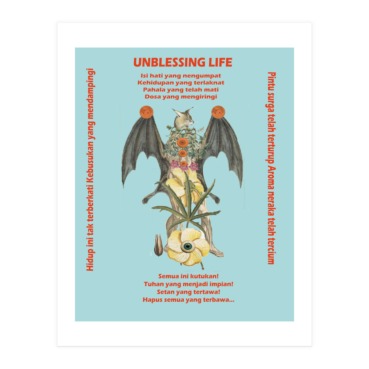 Unblessing life (Print Only)