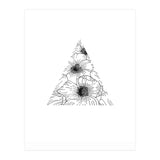 Salt&Surf Flower Triangle (Print Only) thumbnail
