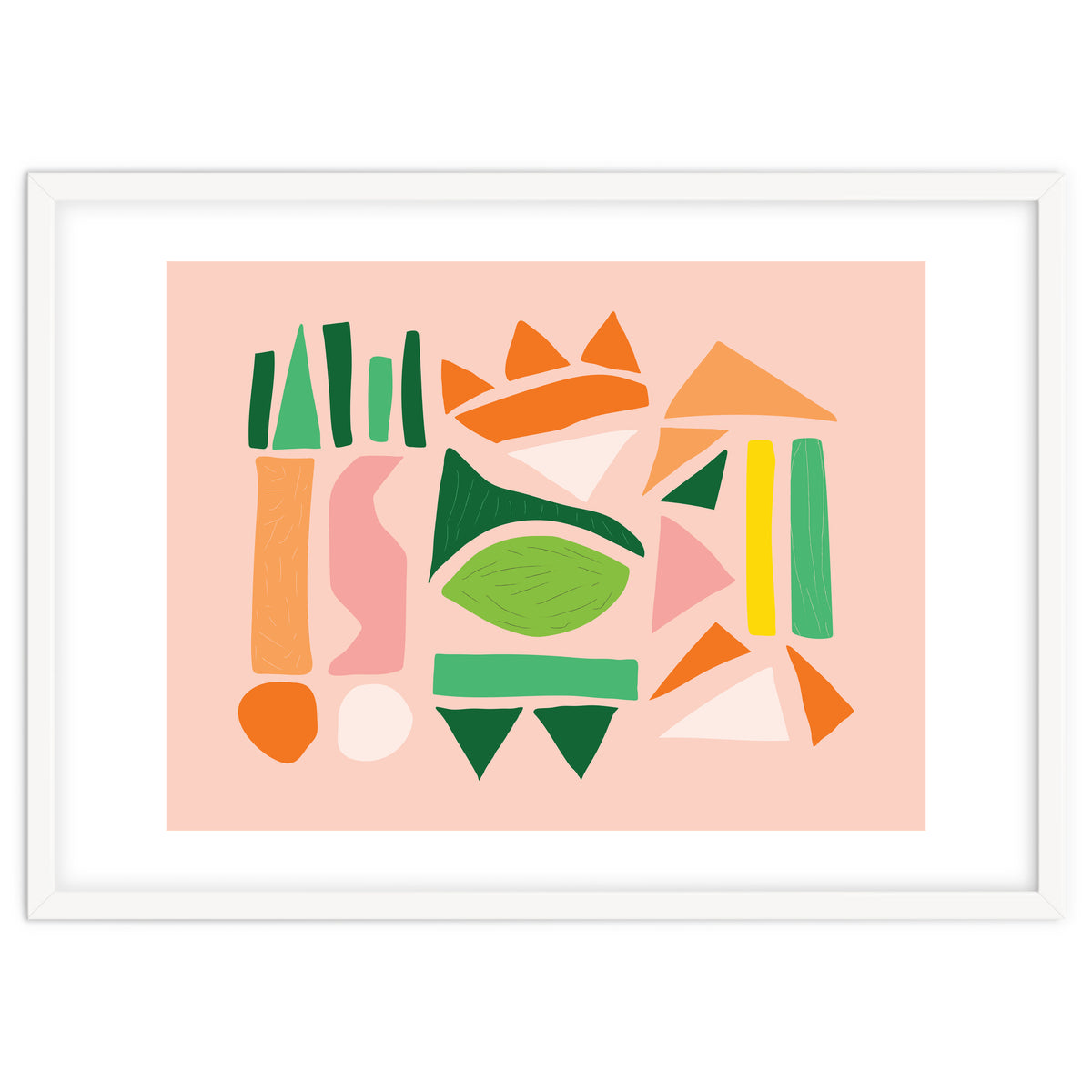 Watermelon Punch Abstract Art