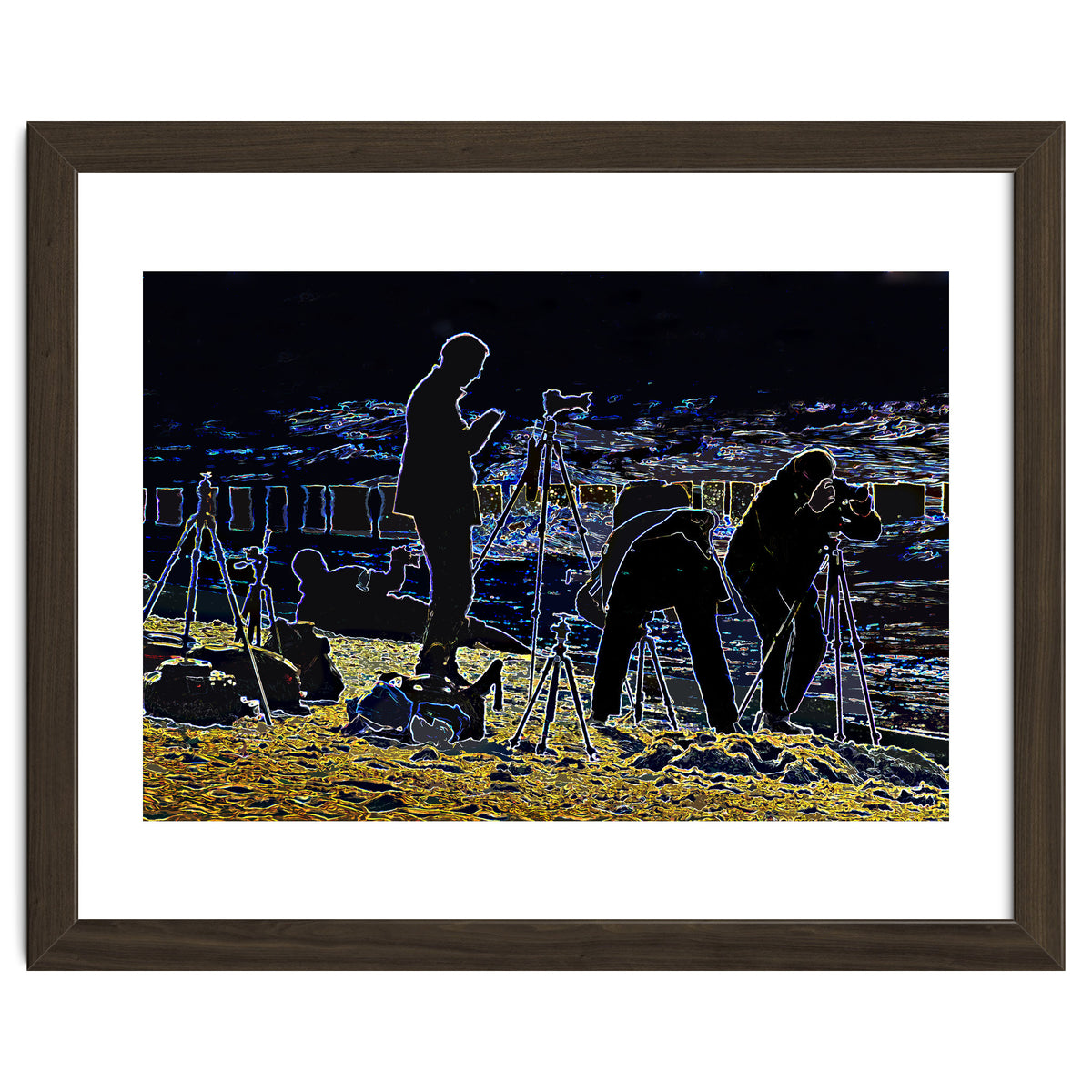 Photographers at the beach