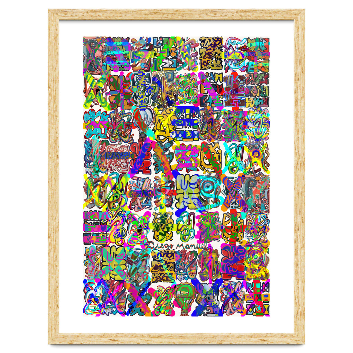 Graffitis 2021 Tapiz 105