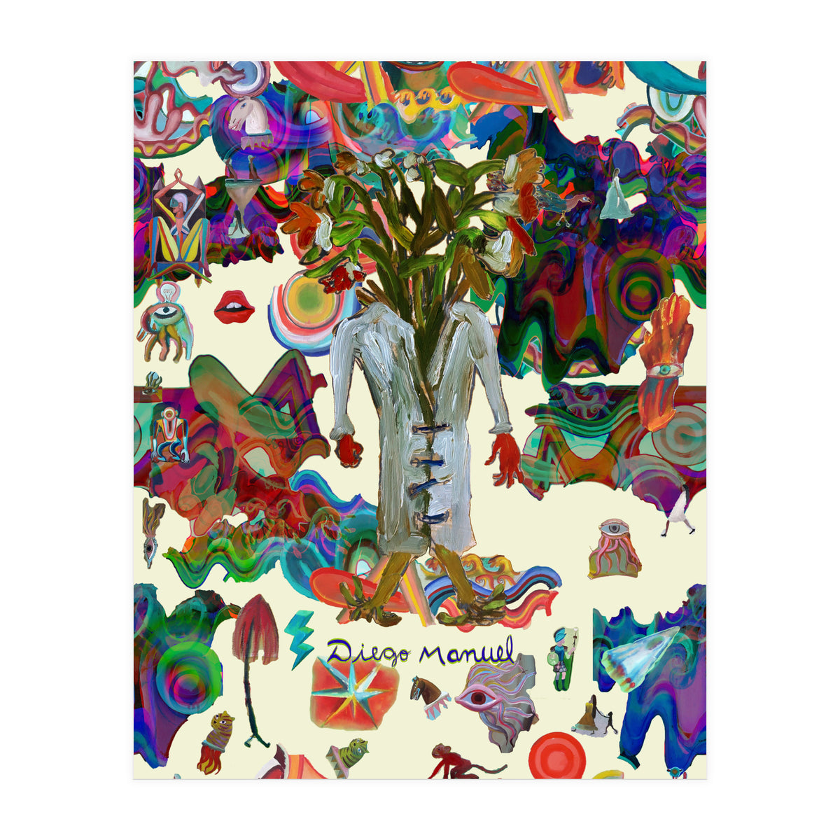 Graffitis 2021 Tapiz 47 B (Print Only)