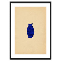 Ultramarine minimalist vase