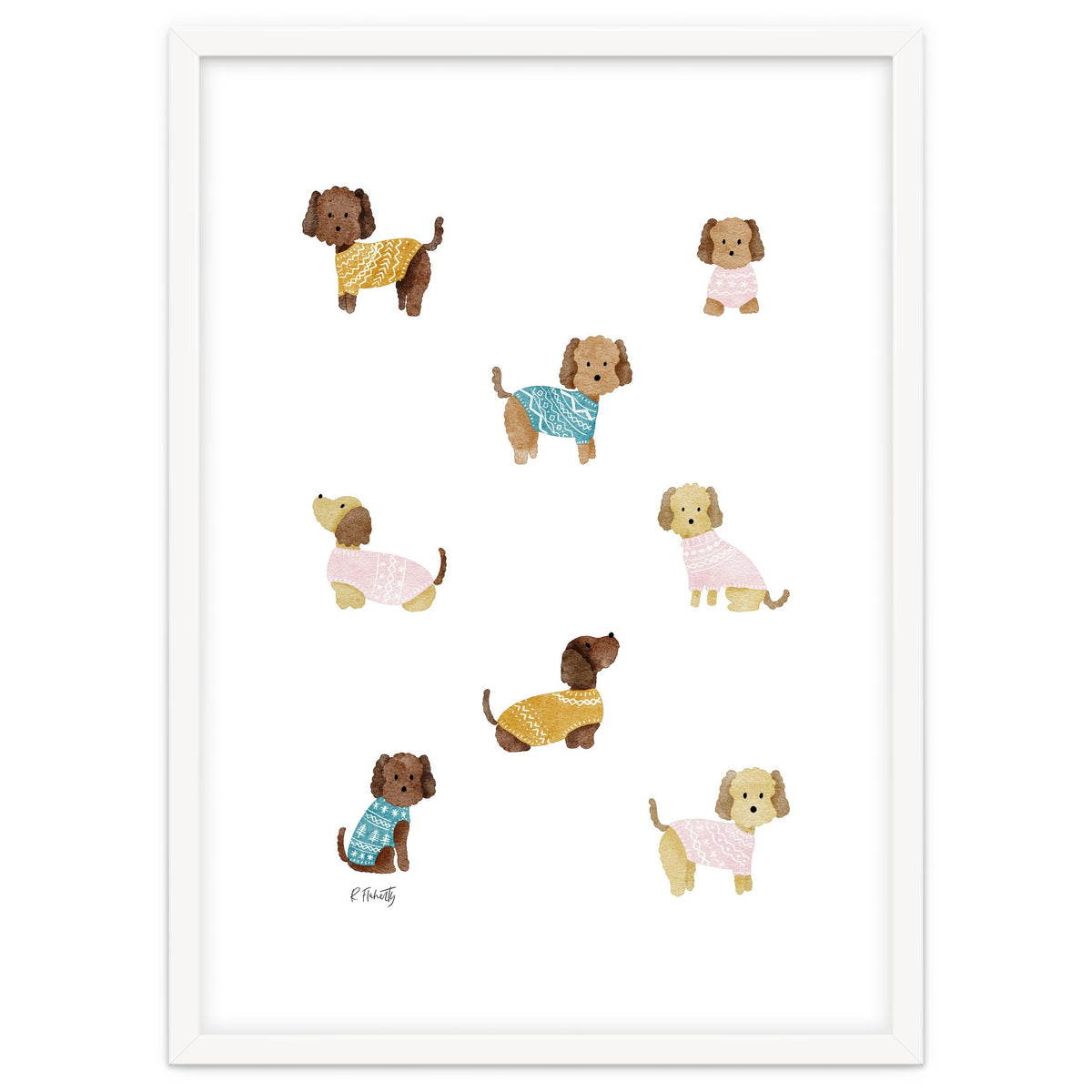 Cockapoo Dogs in Jumpers