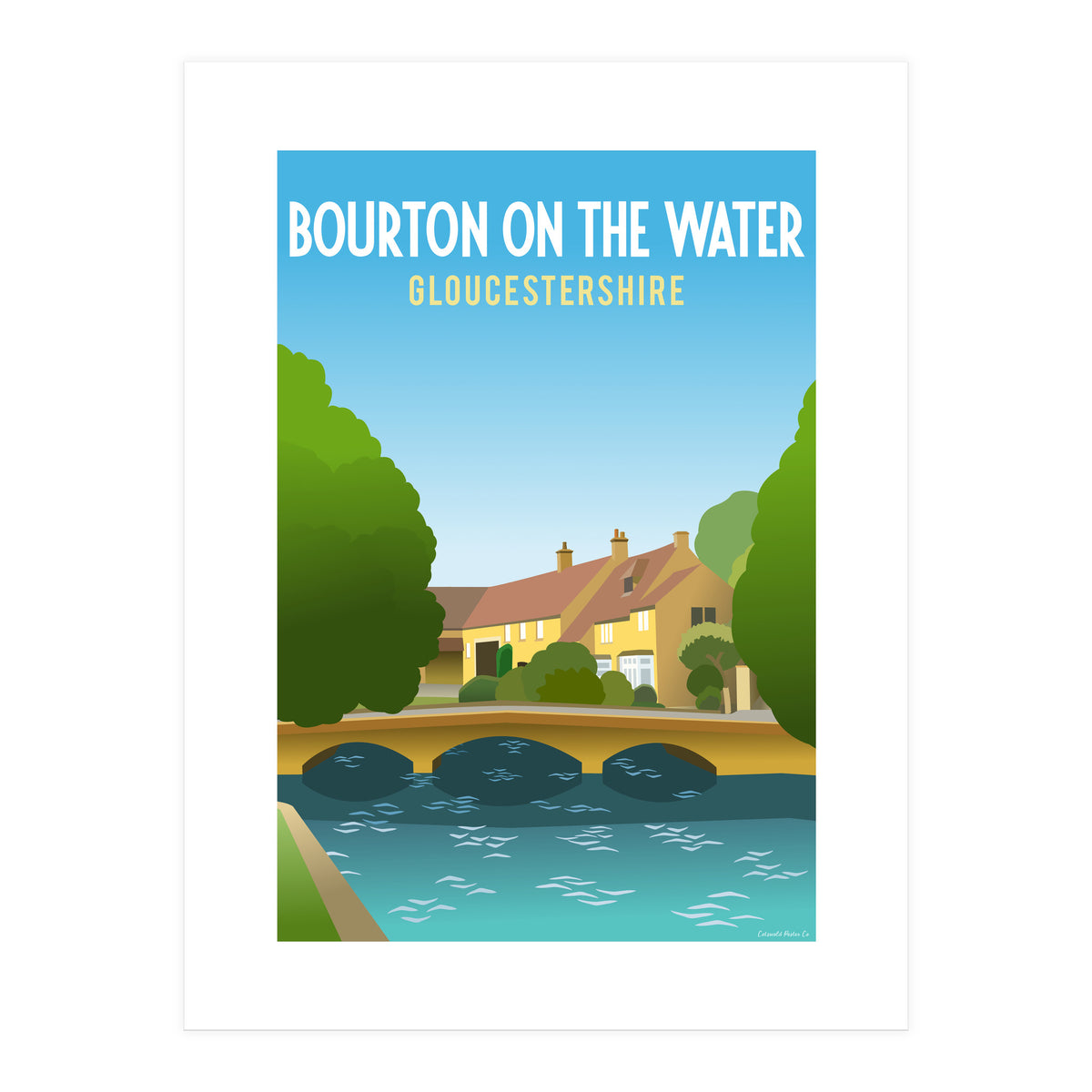 Bourton On The Water (Print Only)