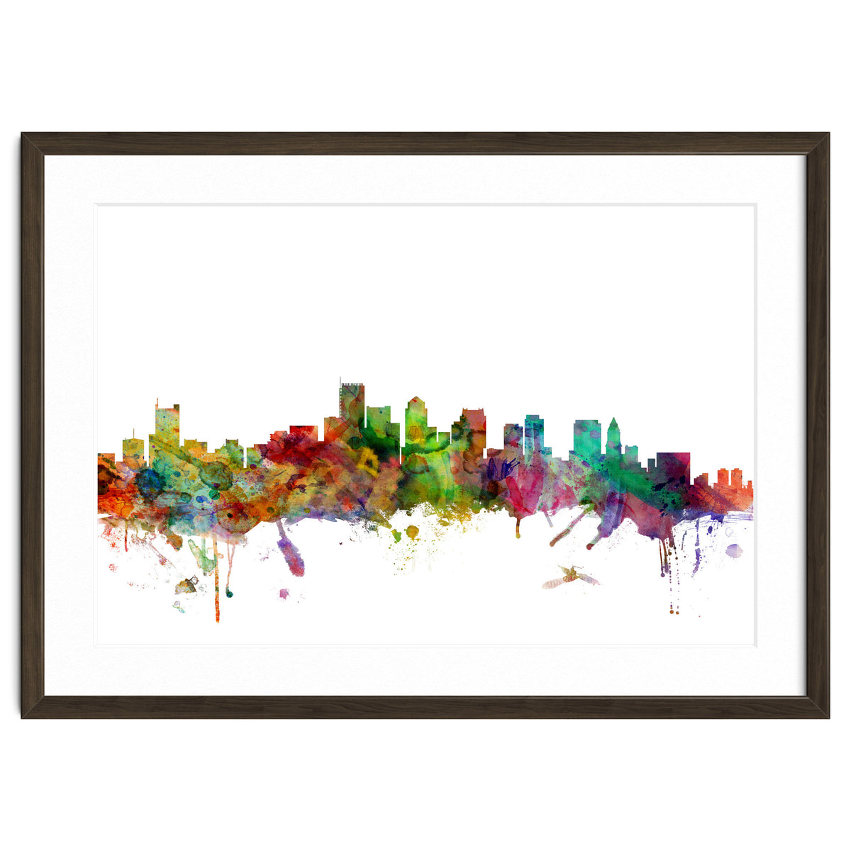 Boston Massachusetts Skyline