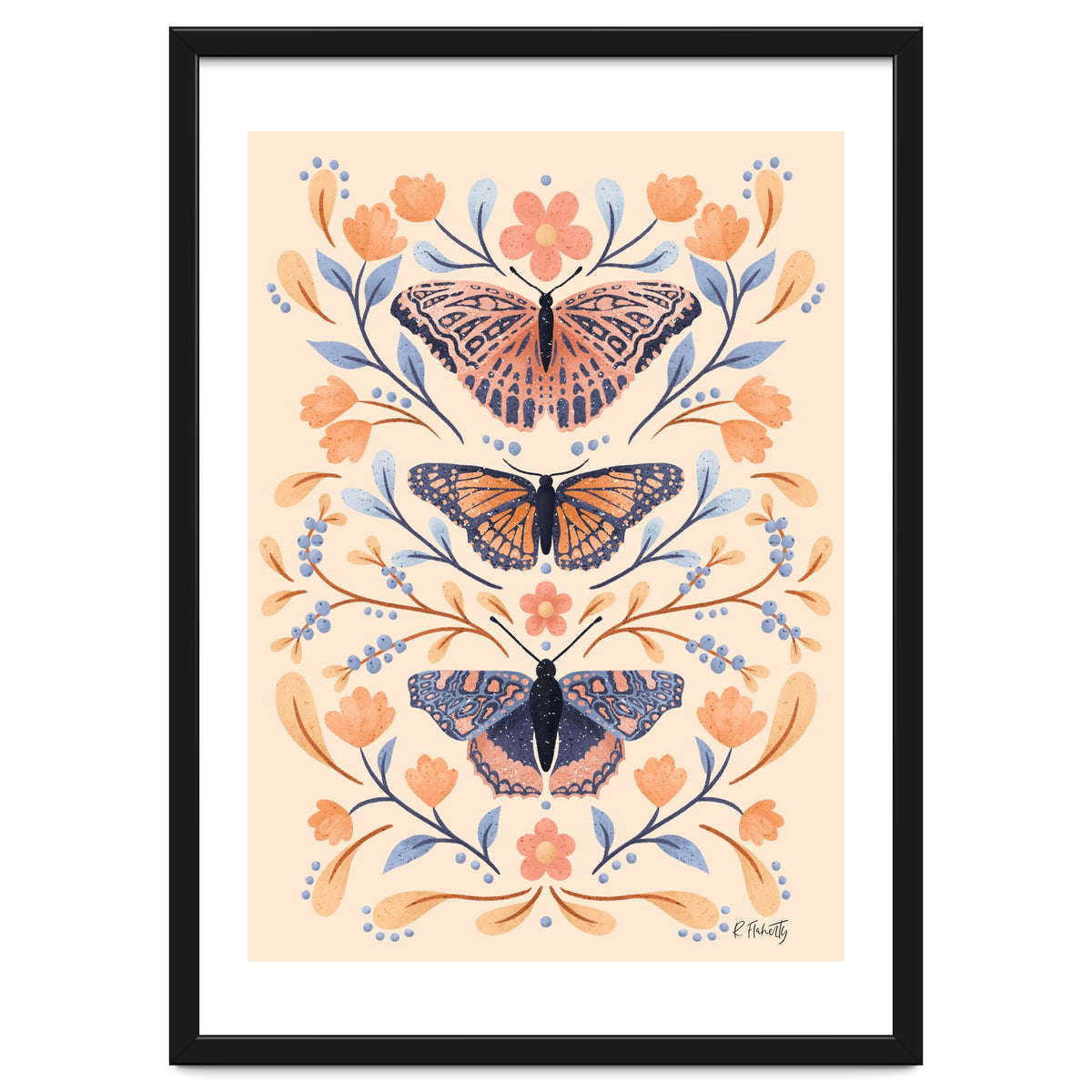 Floral Butterflies