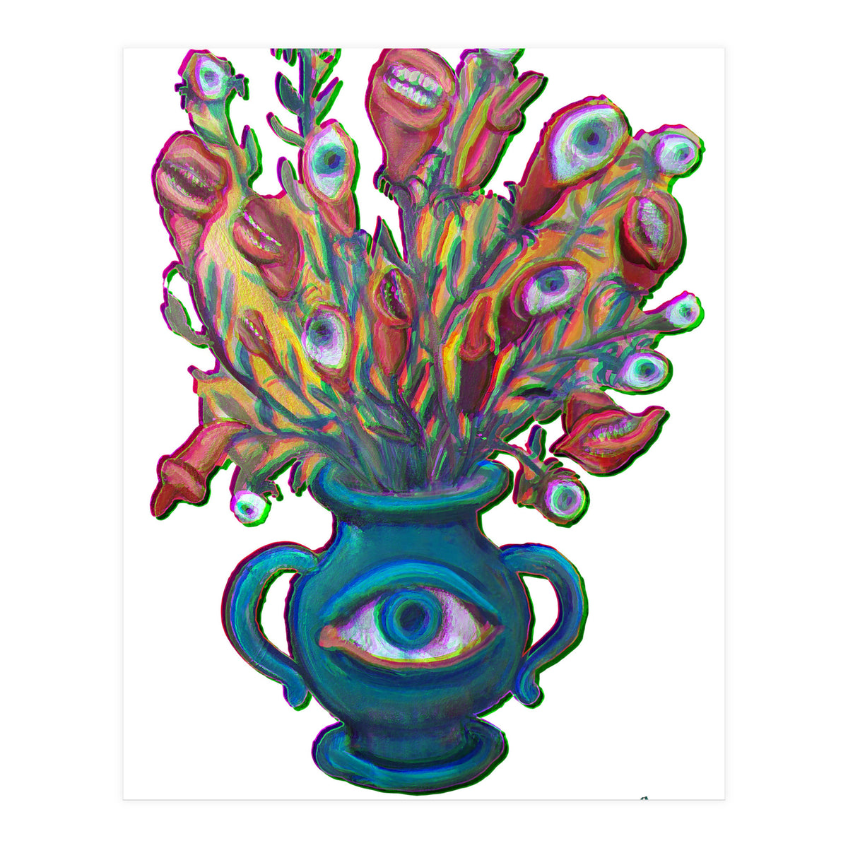 Florero Fantastico 2018 3d (Print Only)