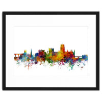 Durham England Skyline Cityscape