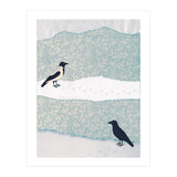 Friends In The Snow (Print Only) thumbnail
