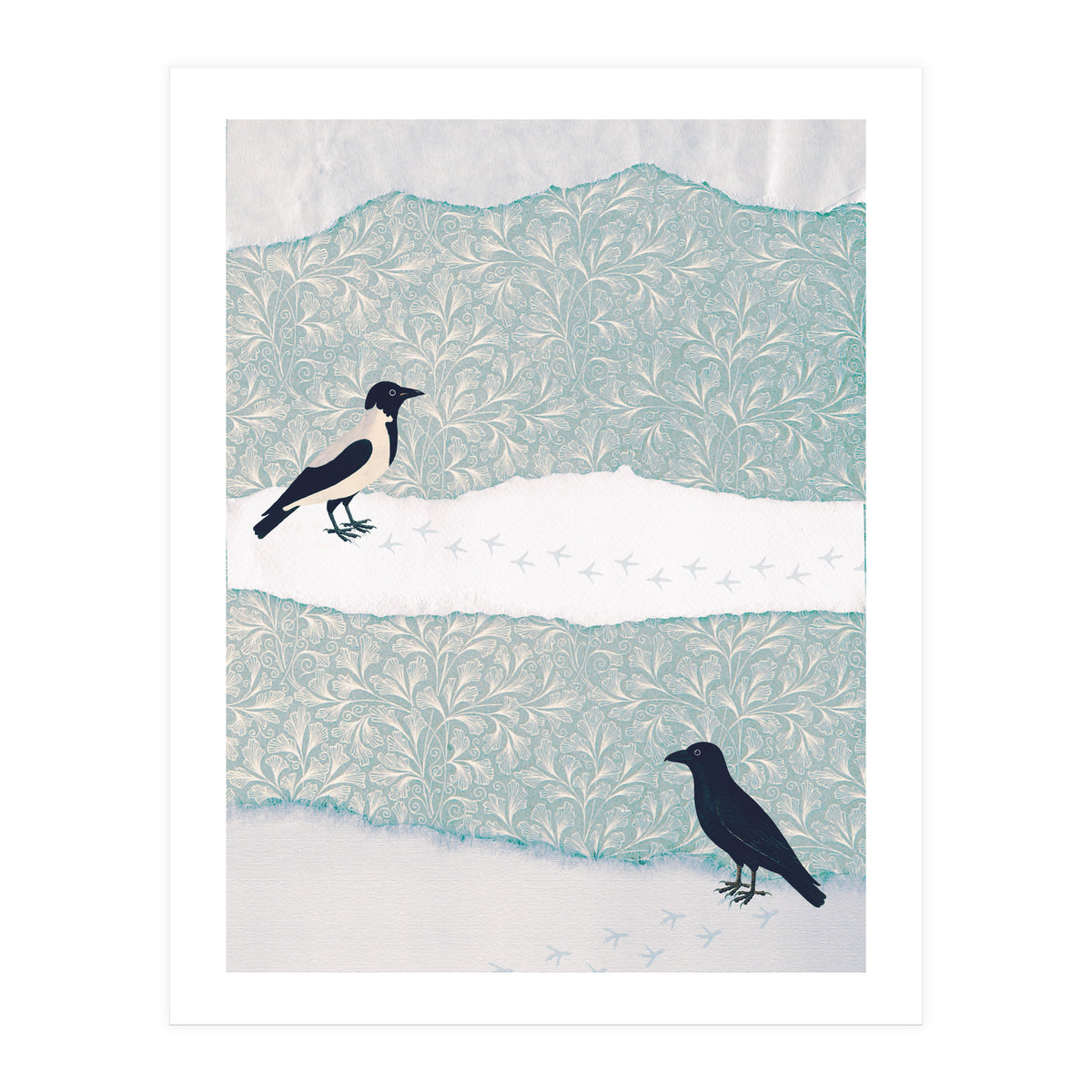 Friends In The Snow (Print Only)