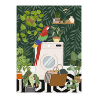 Tropical Laundry Room (Print Only)