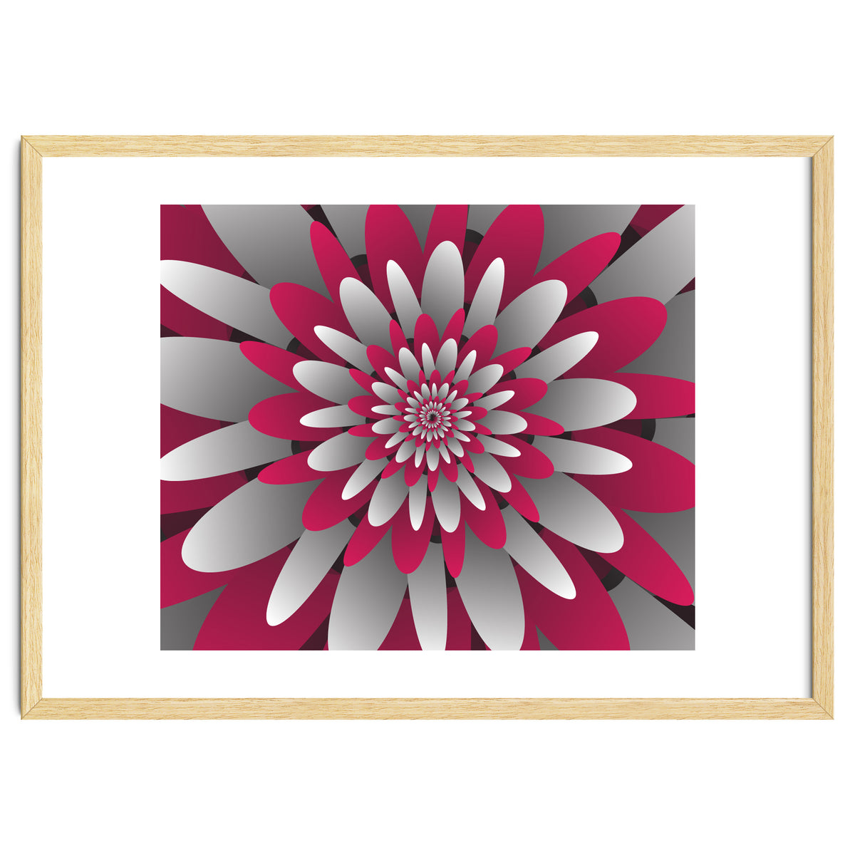 Paper Cut Flower Spiral