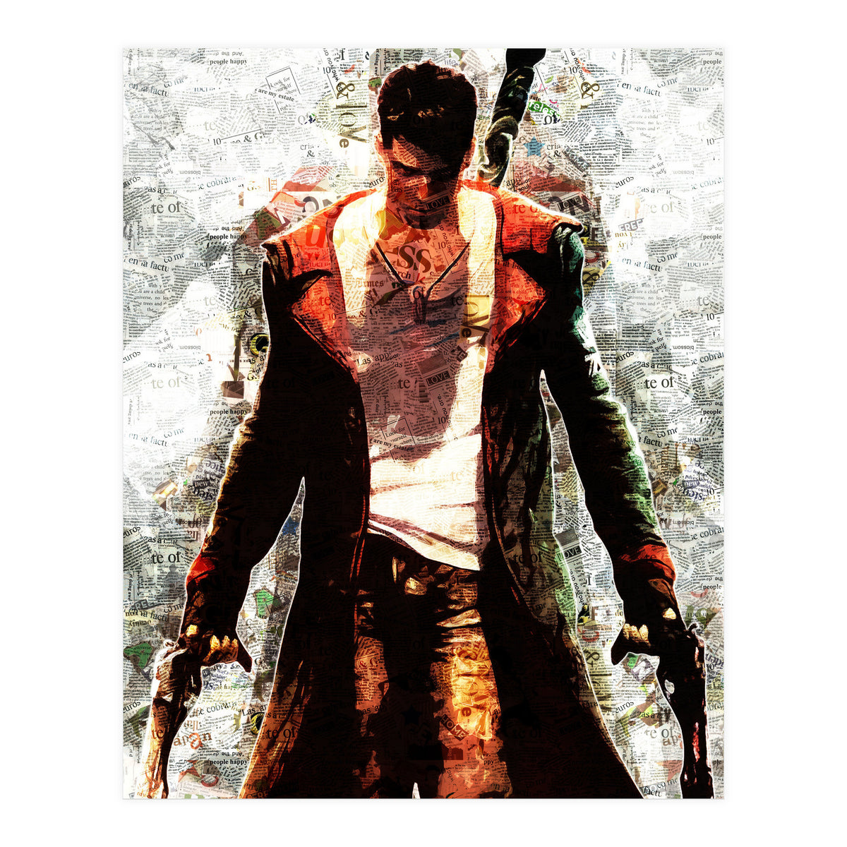 Dante Devil May Cry (Print Only)