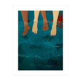 Sitting With The Fishes (Print Only) thumbnail