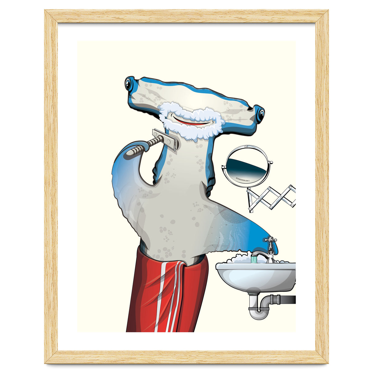 Hammerhead Shark Shaving