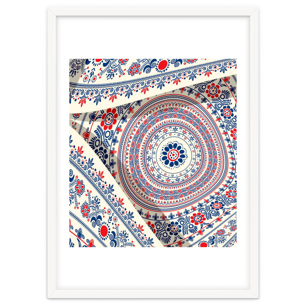 Romanian embroidery background 43