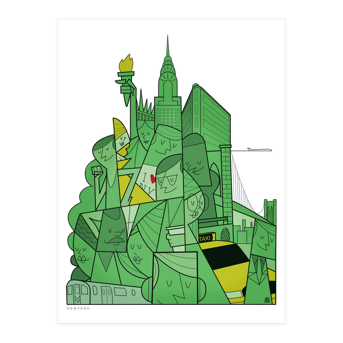 New York (Print Only)