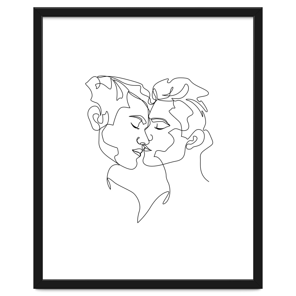 gay love line art