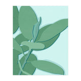 Minimal Rubber Tree Leaves - Greener Eden (Print Only) thumbnail
