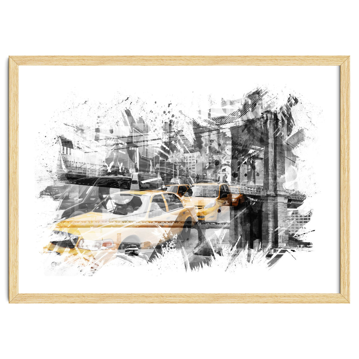 Modern Art NYC Collage