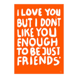 JUSTFRIENDS (Print Only) thumbnail