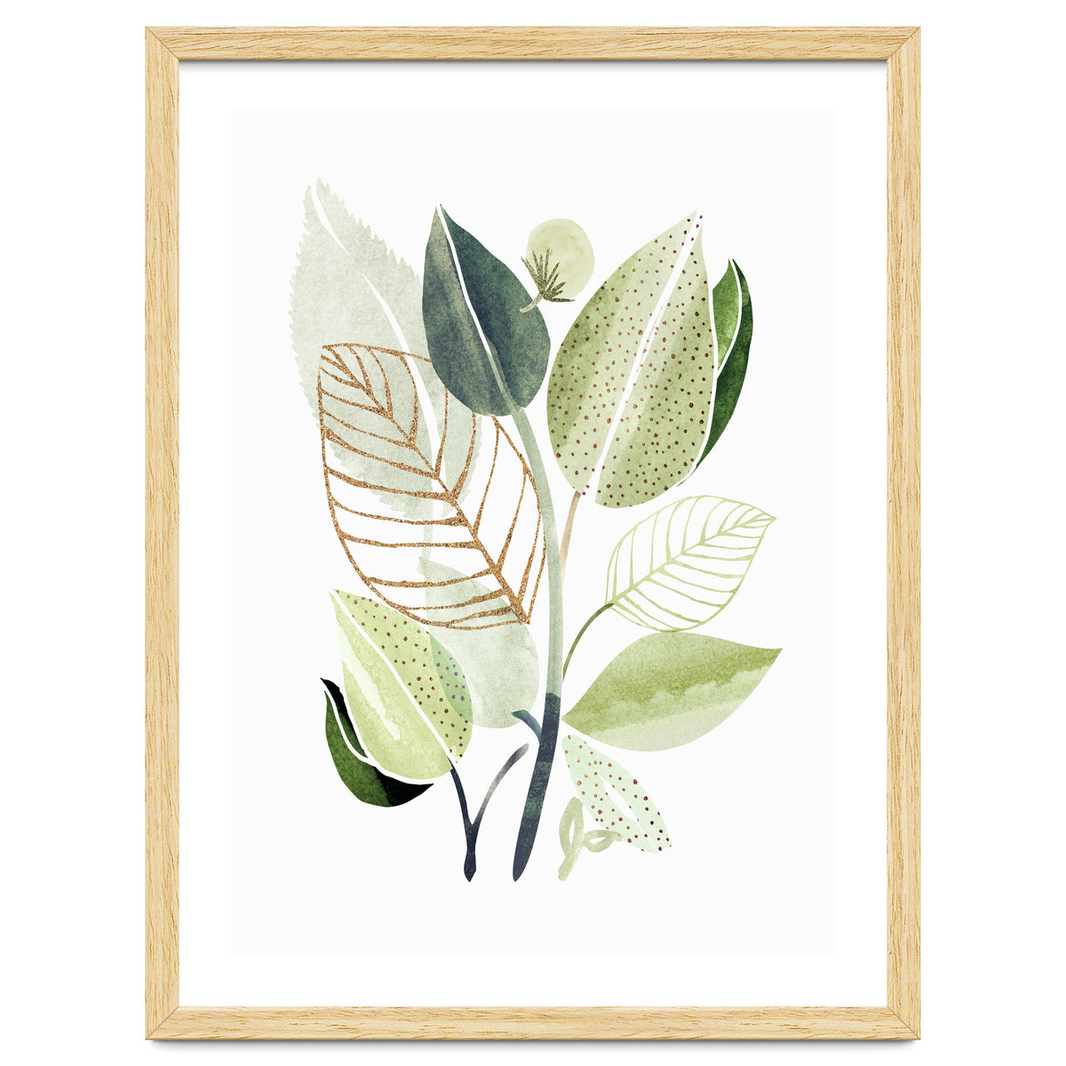 Spring Botanical Collage