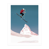 Mountain Love Skier (Print Only) thumbnail