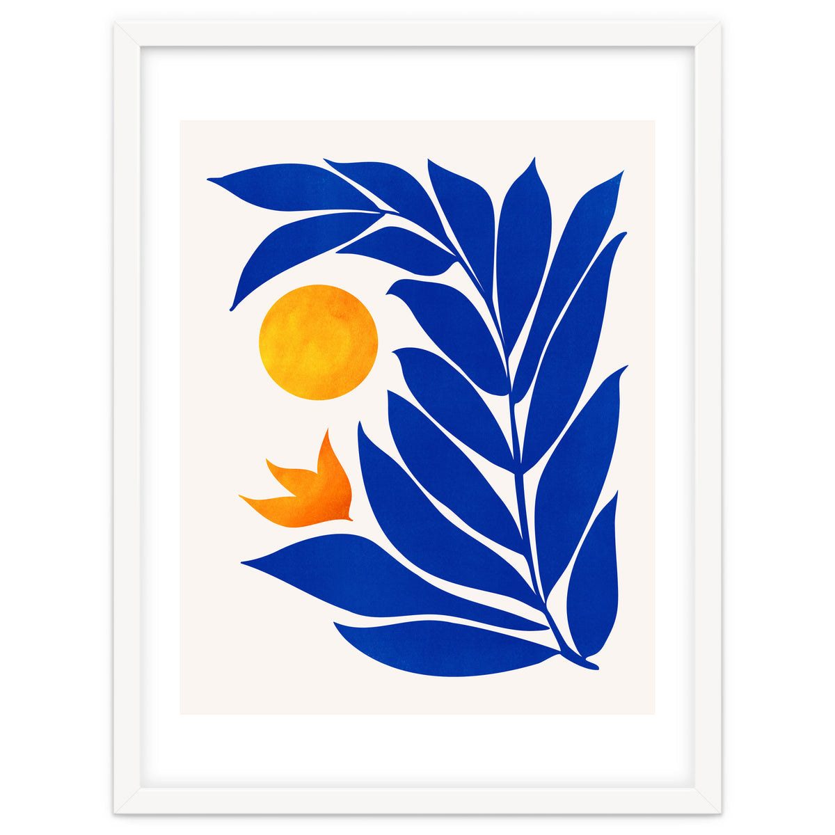 Indigo Garden Sunset