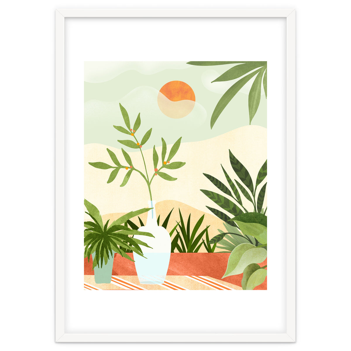 Bohemian Terrace Landscape