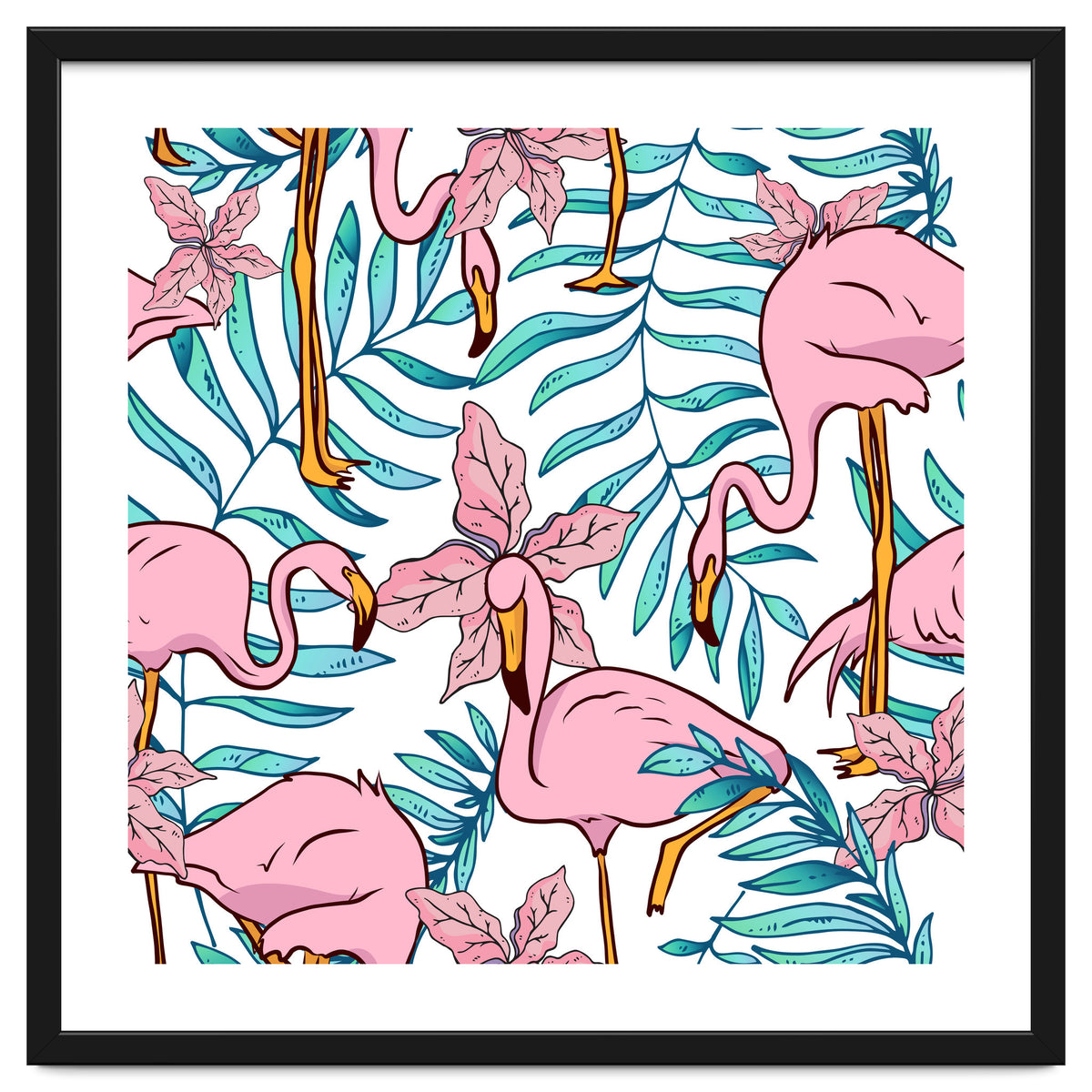 Boho Flamingo