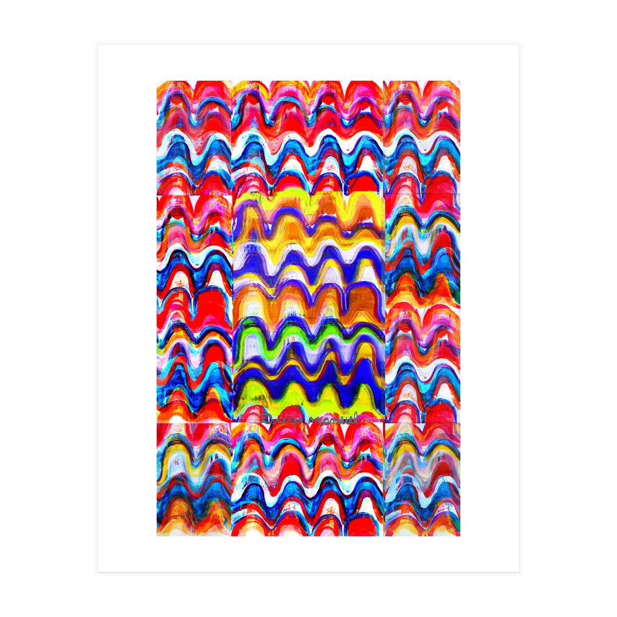 Pop abstract color full (Print Only)