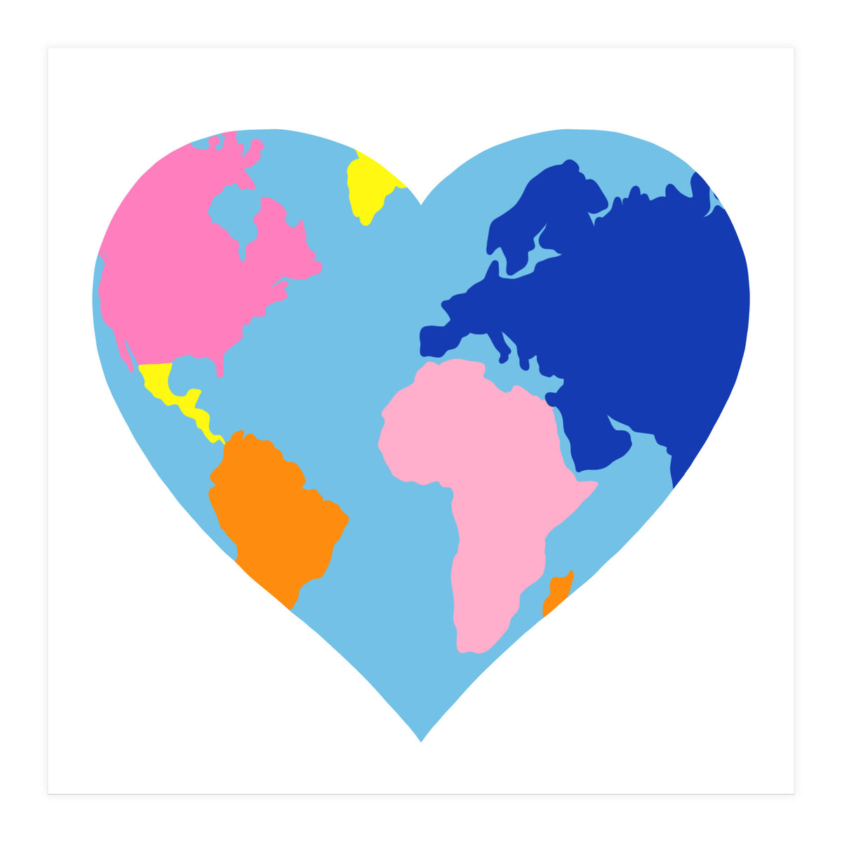 Love Our Planet Square (Print Only)