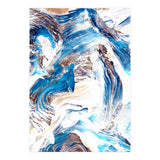 Clarity | Abstract Ocean Earth Sea Graphic | Scandinavian Nature Sky Waves Space (Print Only) thumbnail