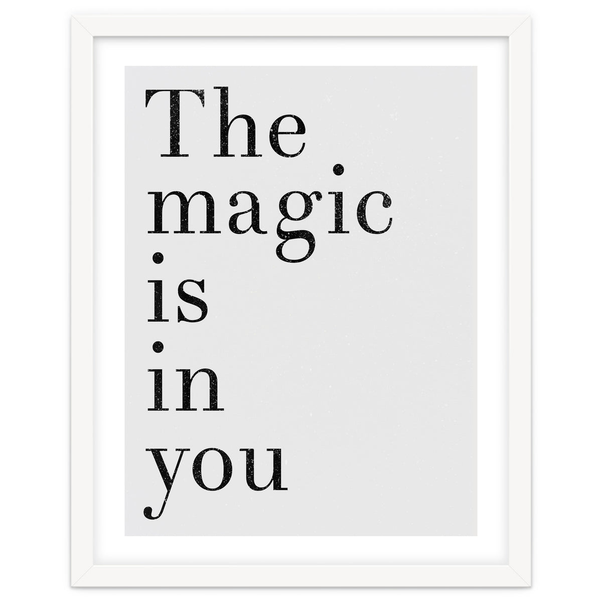 The Magic Is In You, Grey