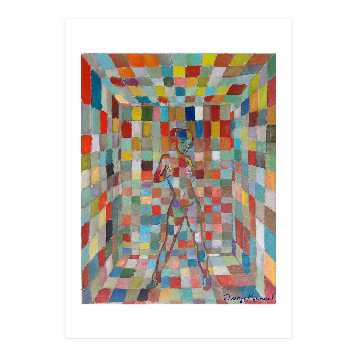 Chica Cubista (Print Only)