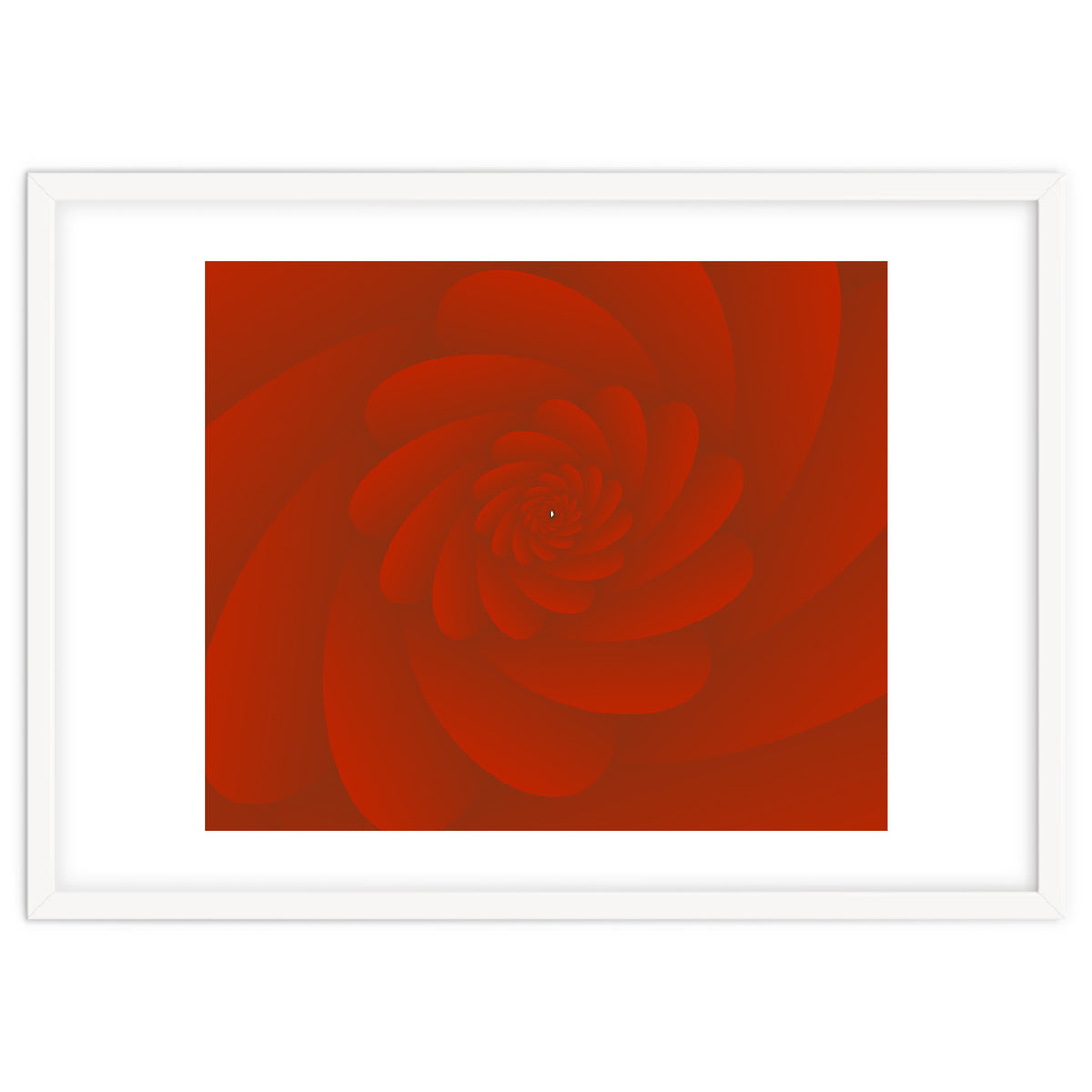3 D Image Abstract Rose Flower ART