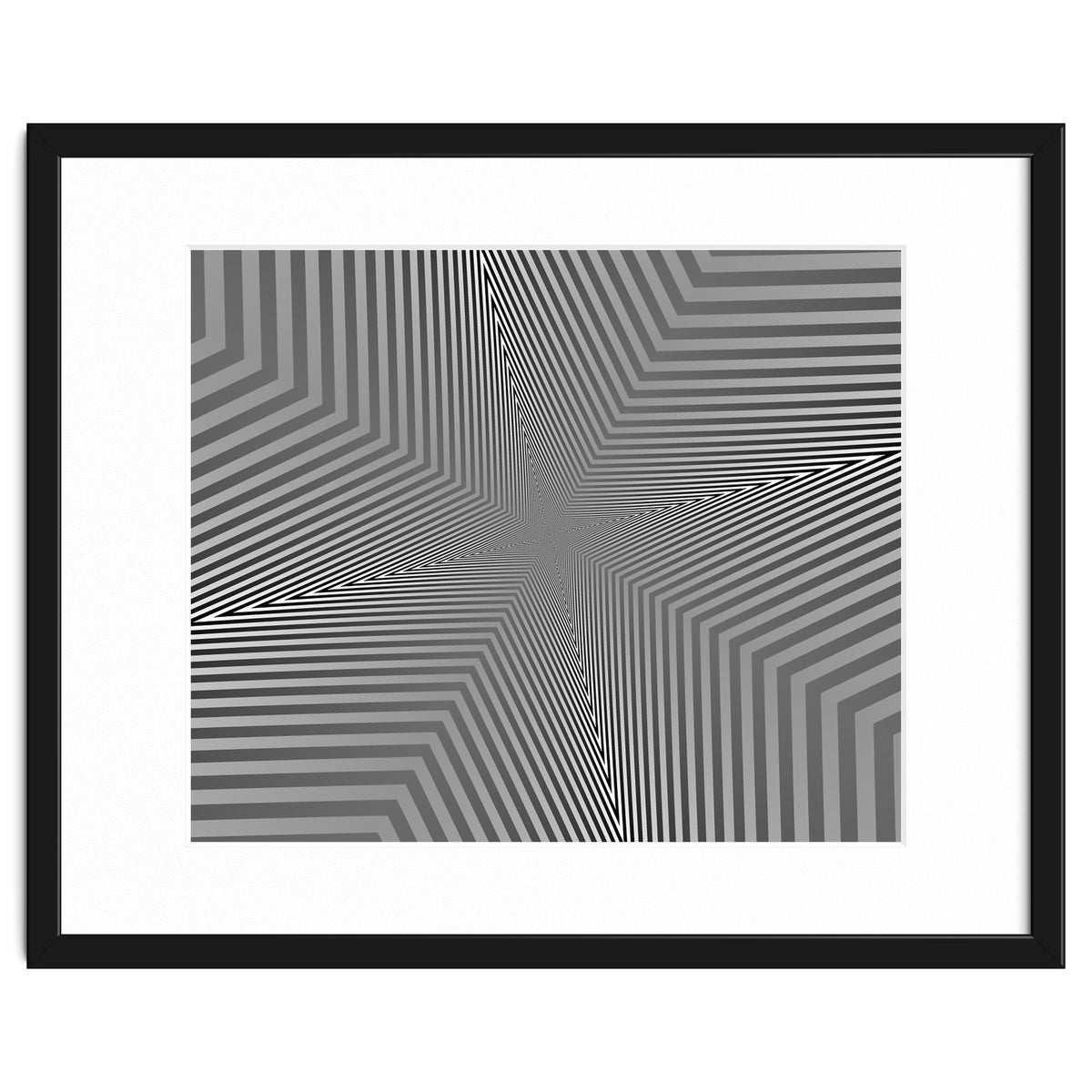 Abstract Triangle Pattern Geometric
