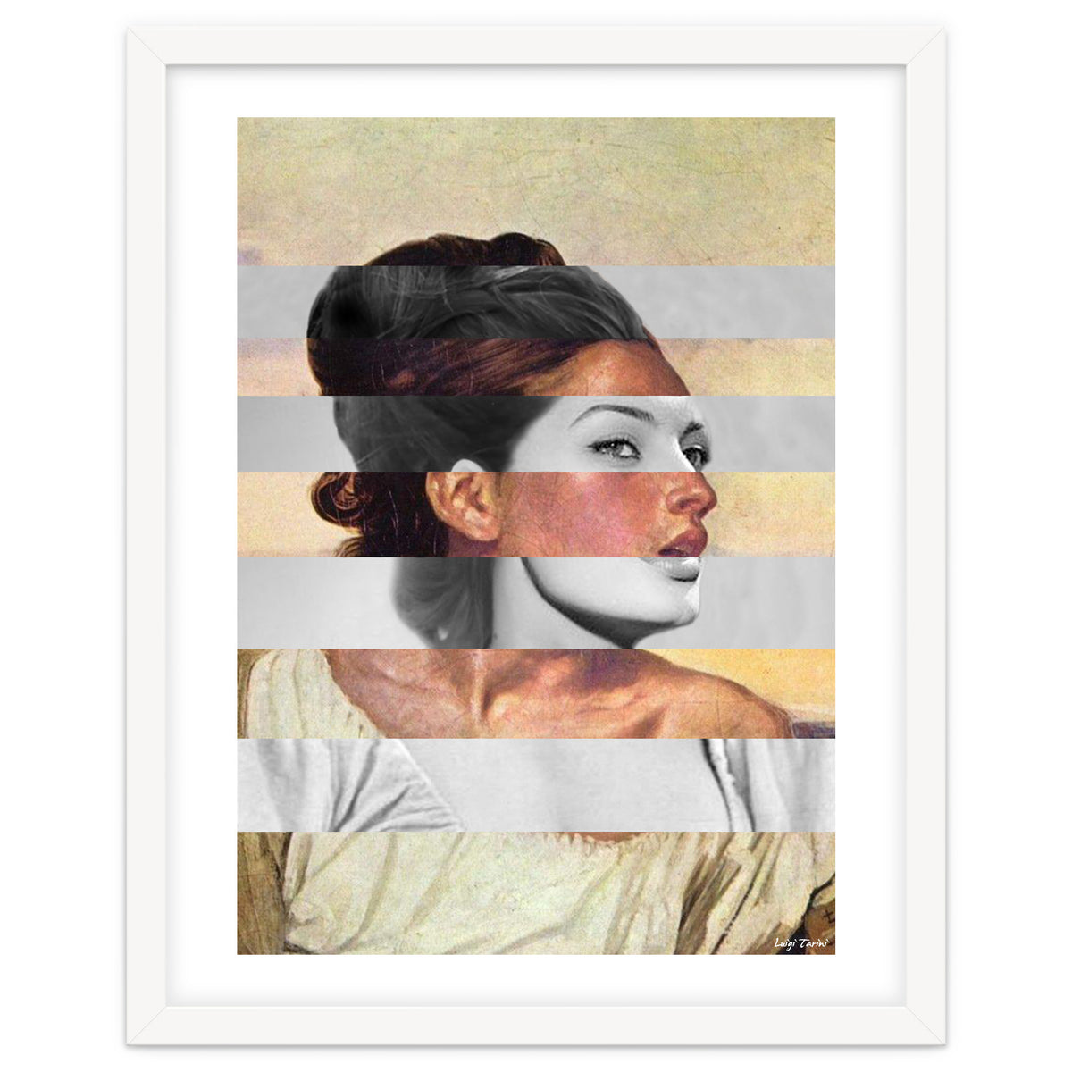 Delacroix's Orphan Girl At The Cemetery & Sophia Loren