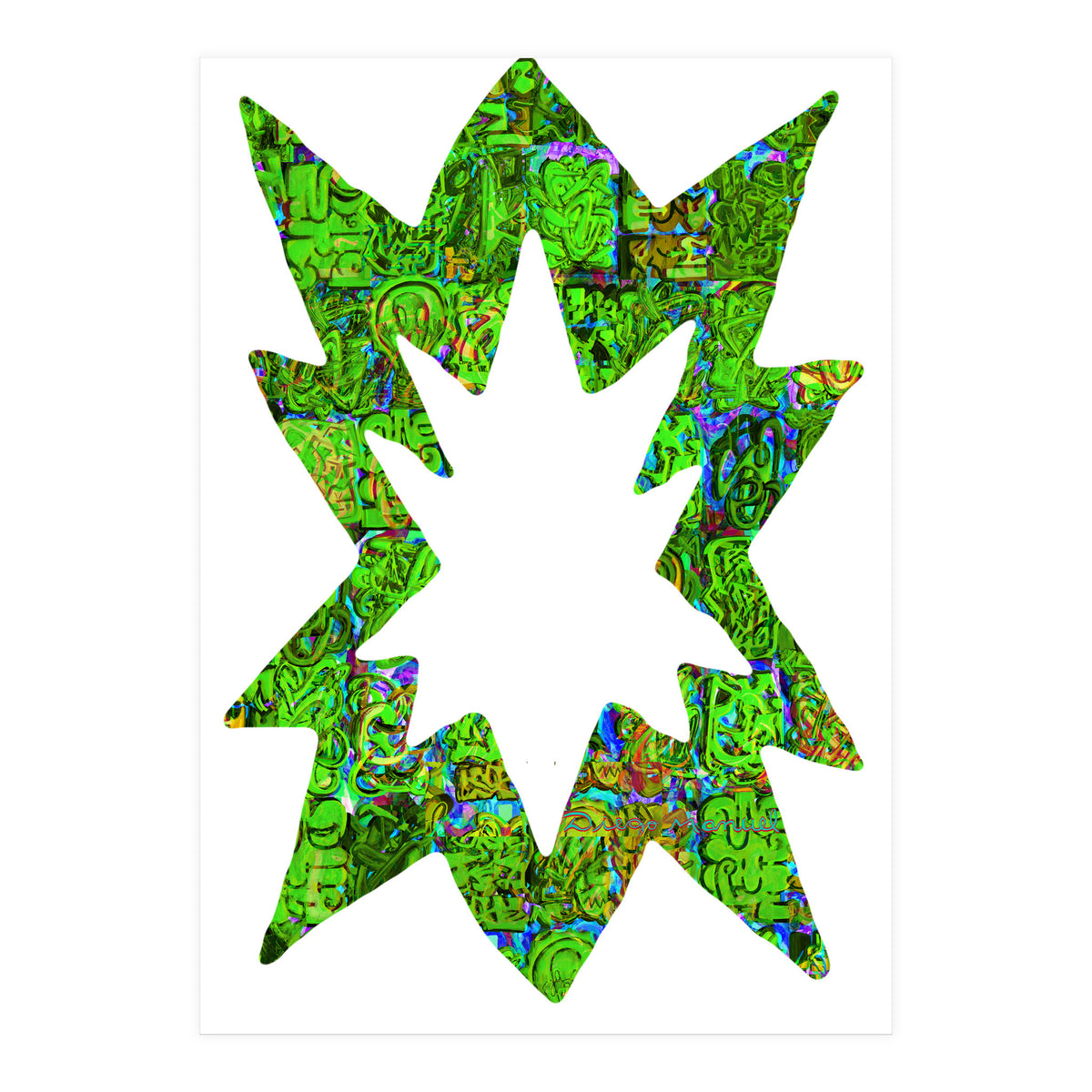 Graffiti Digita 2023 15  (Print Only)