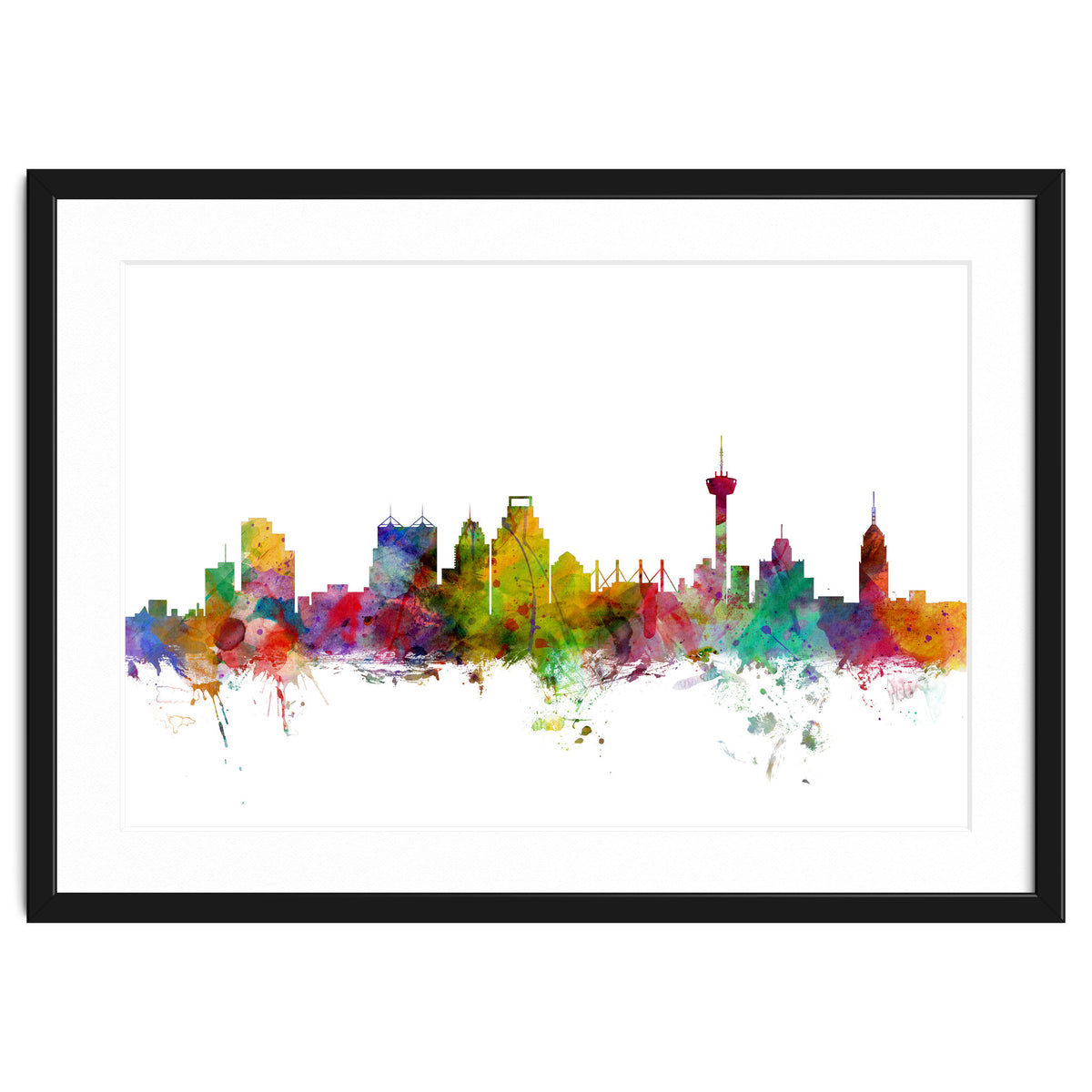 San Antonio Texas Skyline