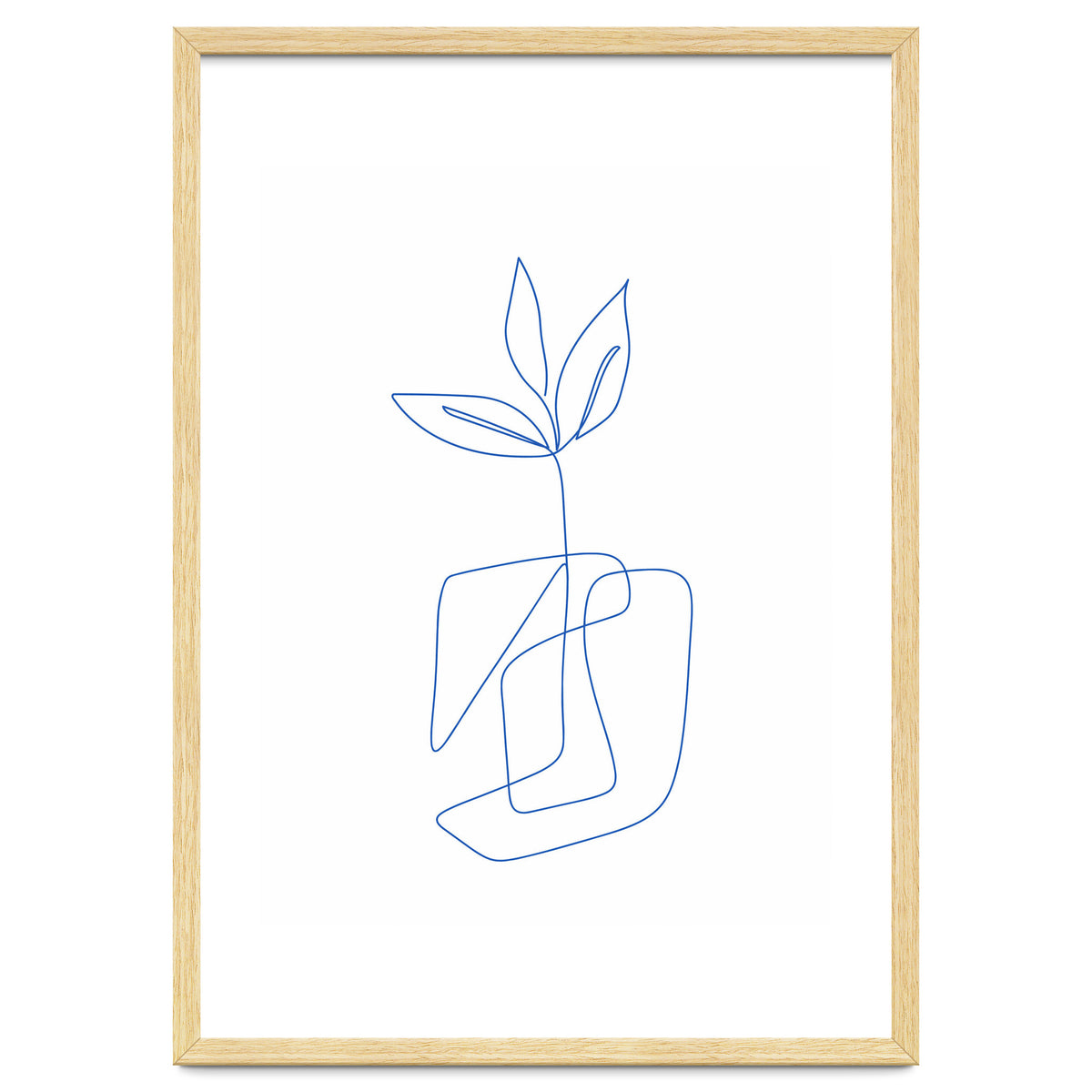 One Line Art Botanical II