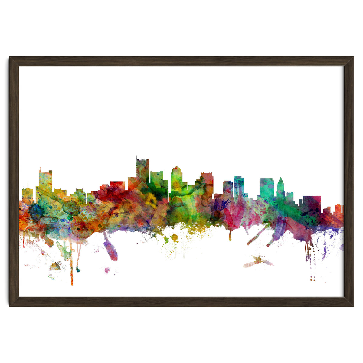 Boston Massachusetts Skyline