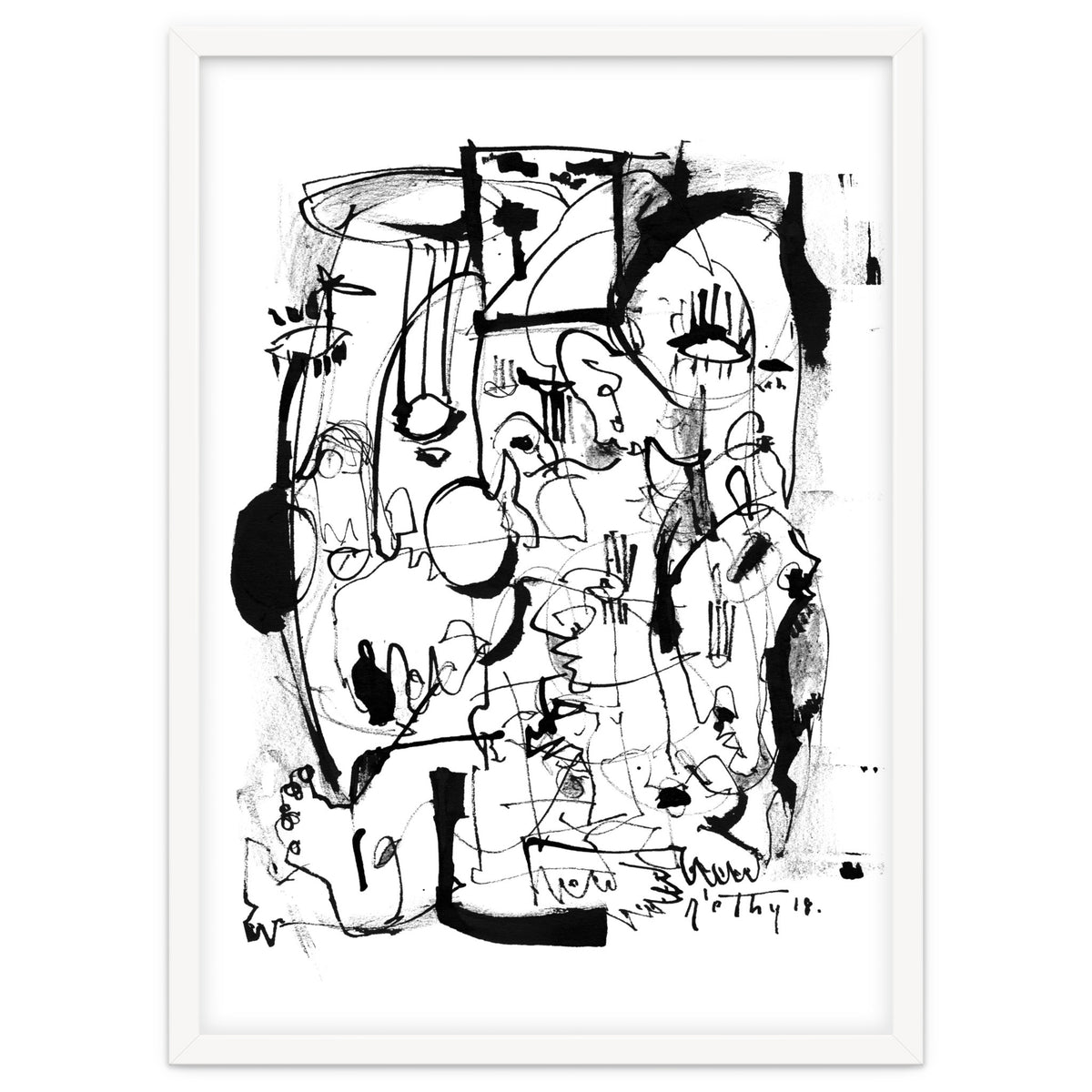 Inside The Mind - b&w