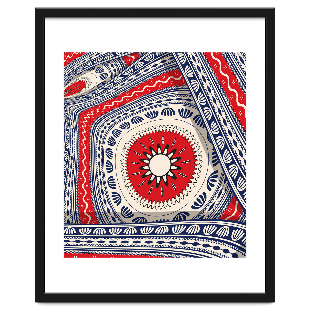 Romanian embroidery background 30