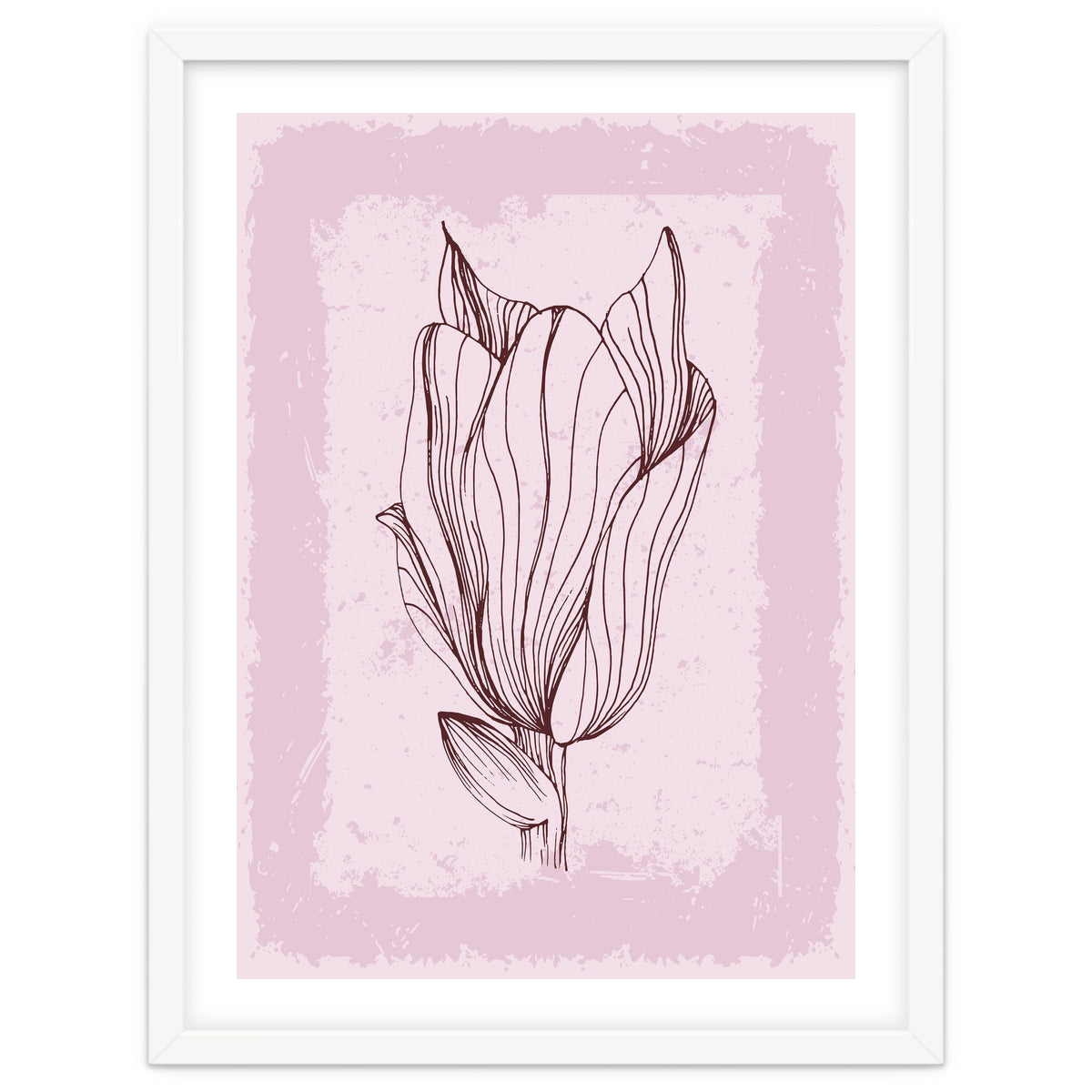 Magnolia Abstract Geometric Nordic