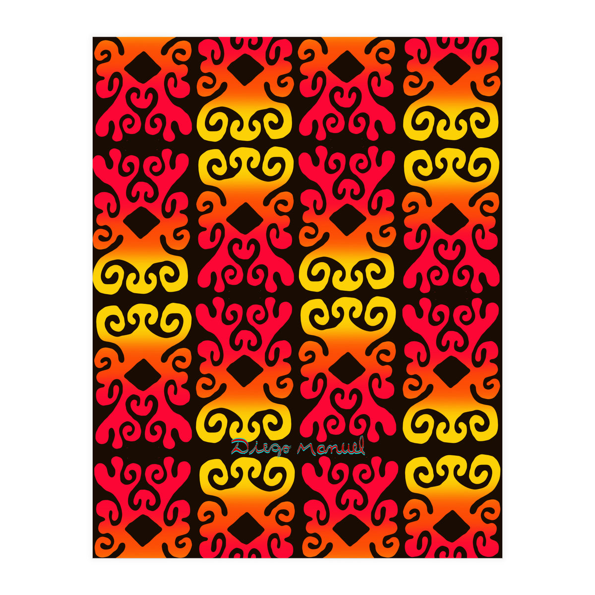 Tapiz Perfiles 2023 5 (Print Only)