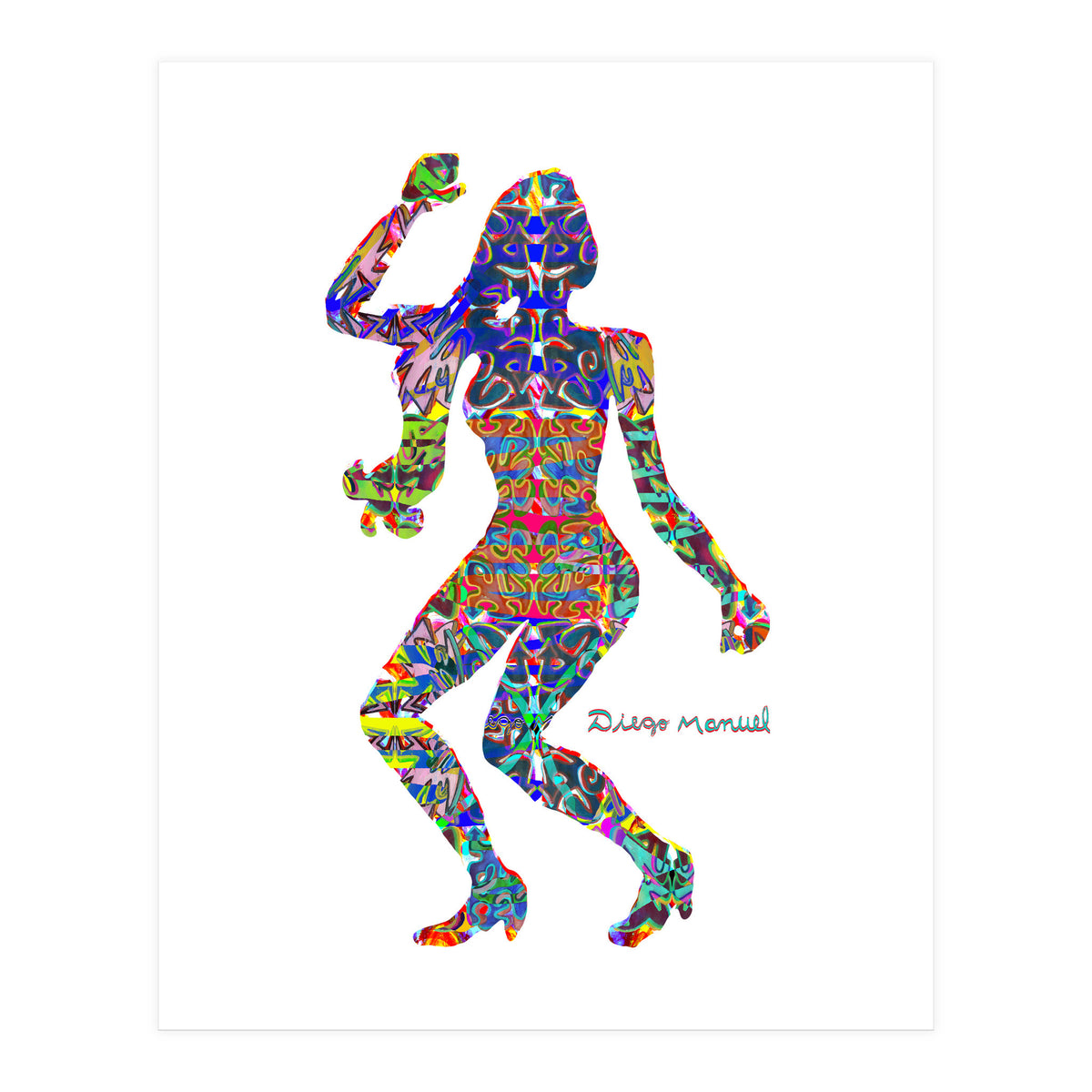 Dance Girl B 18  (Print Only)